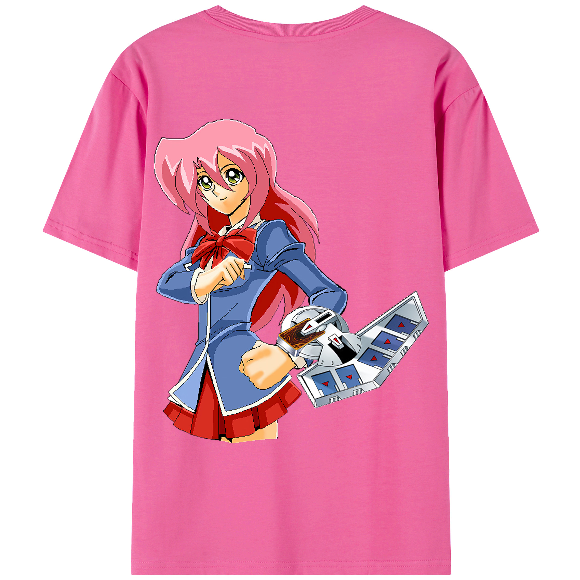 （画像用） 遊☆戯☆王 Yu-Gi-Oh! レディース半袖Tシャツ(バックプリント)